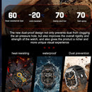 Relógio Smartwatch GT55 + 2 fones a Prova D'agua Embutidos