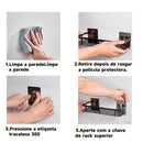 KIT 2 Suporte Prateleira De Canto Para Banheiro / Cozinha