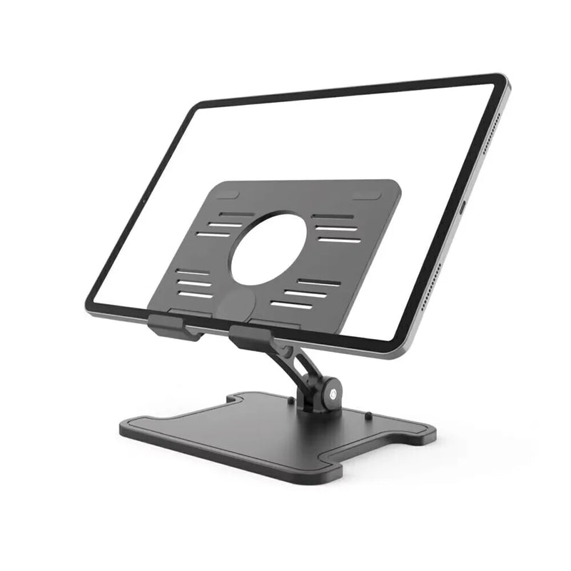 Suporte De Not Portátil 360° Para Mesa iPad Celular Ajustável Dobrável Ergonômico Antiderrapante Versátil Universal Forte