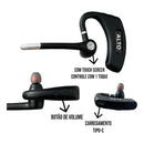 Fone Bluetooth Altomex A-W3 com Microfone – Ideal para Motoristas, Cor Preta e Conexão Estável