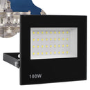 Refletor Led 100w Holofote Bivolt Prova Dágua Luz Forte