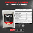 Kit Completo  Whey Protein 500g + Creatina 100g + BCAA 100g + 6 Six Lipo Black 60 Cápsulas + Coqueteleira Grátis