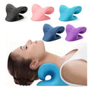 Travesseiro Cervical Coluna Para Alívio De Dor Corretor Massageador Pescoço Ombro Relaxamento
