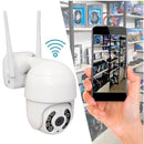 Câmera A8 Prova Dágua Full Hd Wifi Smart IP Infravermelho Zoom 4x APP: YOOSEE