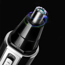 Kit Aparador de Pelos Elétrico 4 em 1 Recarregável – Alta Precisão Sem Dor para Sobrancelhas, Barba, Cabelo e Nariz