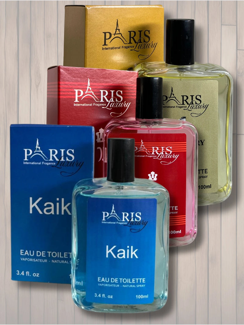 Kit 3 Perfumes Para homens PARIS LUXO