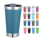 Copo Térmico 473ml Inox Quente e Gelado com Tampa e Abridor para Cerveja, Vinho, Chimarrão, Tererê