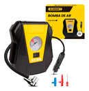 Compressor de Ar Portátil Elétrico Manômetro 150 PSI Inflador Encher Pneus, Carro, Moto, Bicicleta, Colchão, Bolas Estrada