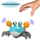 Caranguejo fujão Interativo Primeira Infância Som Luz E Movimento