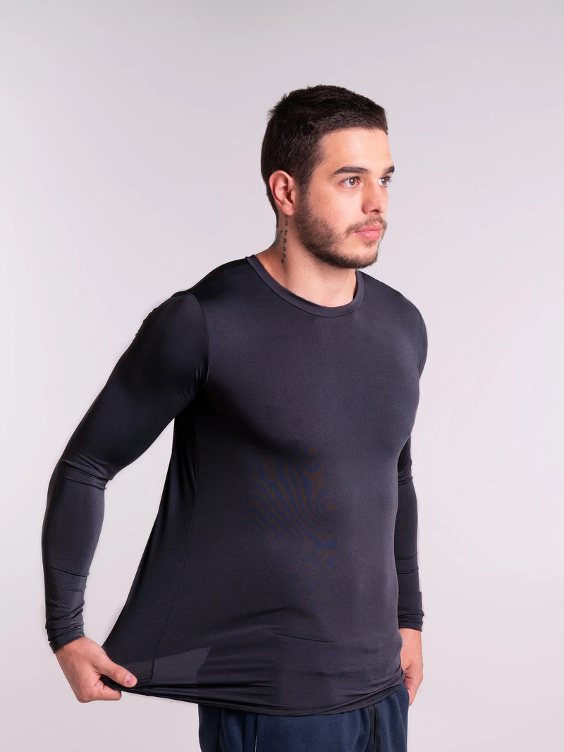 Kit 3 Camisetas Térmicas Debex Proteção UV50 Slim Fit (Se Ajusta Perfeitamente ao Corpo)