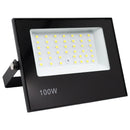 Refletor Led 100w Holofote Bivolt Prova Dágua Luz Forte