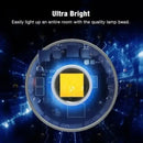 Lanterna Recarregável USB Alta Potência OSL COB Branca Forte Resistente Portátil Camping Emergência Iluminação LED Preto Longa