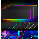 Mouse Pad Gamer Iluminado LED Grande 80x30cm
