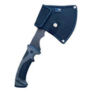Machado Tático Preto Militar Texturizado com Bainha Protetora e Cabo Antideslizante