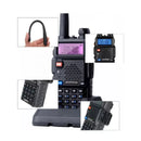 DC Rádio Comunicador Ht Dual Band Uhf Vhf Uv-5r 10km Fm