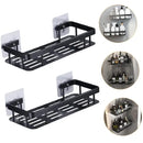 KIT 2 Suporte Prateleira De Canto Para Banheiro / Cozinha