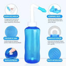 Higienizador Nasal Lavador Lavagem de Nariz Ducha Nasal Sinusite 2 Bicos – 300ml