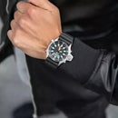 Relógio Masculino Clássico de Mergulhador Profissional Aqualand Funcional Digital e Quartzo À prova d'água