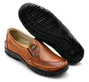 Sapatilha Mocassim Masculino em Couro Legítimo