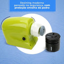 Amolador Portátil Elétrico Afiador Tesoura Faca Ferramentas Amolador de Facas