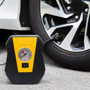 Compressor de Ar Portátil Elétrico Manômetro 150 PSI Inflador Encher Pneus, Carro, Moto, Bicicleta, Colchão, Bolas Estrada