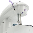 Mini Máquina De Costura Reta Portátil Com Pedal 110v/ 220v Cor Branco 110V/220V