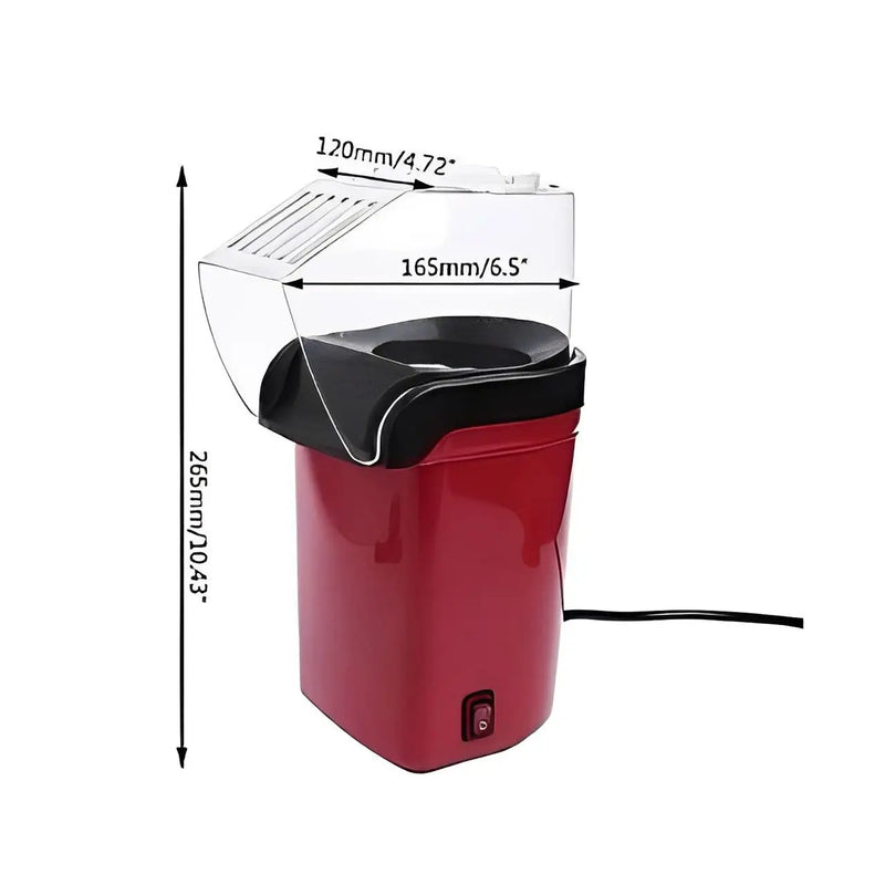 Pipoqueira Elétrica Minijoy – Prepara Pipoca com Ar Quente e Sem Óleo, Prática e Saudável