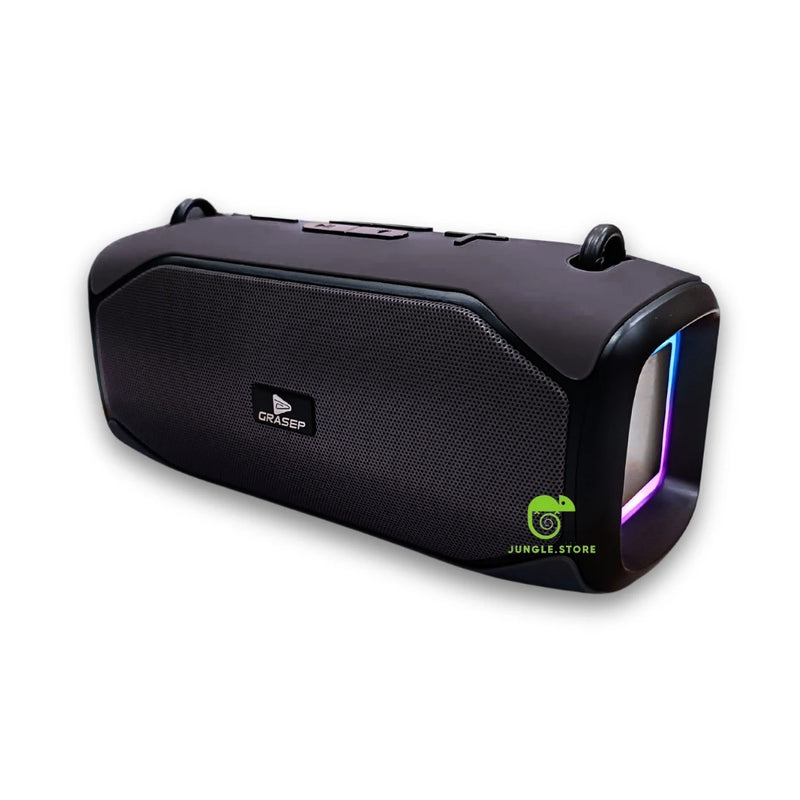 Alto-Falante Bluetooth DG228 com Subwoofer Duplo – TWS Sem Fio, Som Potente e Design Compacto
