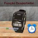 Relógio que Fala a Hora em Português Aperte o Botão ele Diz a Horas