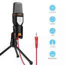 Microfone Para Notebook Celular + Tripé Omni Direcional