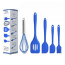 Kit de 5 Utensílios de Cozinha - Design Resistente e Moderno