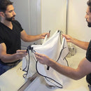 Avental Coletor de Barba Com Ventosa