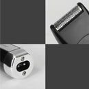 Kit Aparador de Pelos Elétrico 4 em 1 Recarregável – Alta Precisão Sem Dor para Sobrancelhas, Barba, Cabelo e Nariz