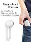 Fone de ouvido i7mini sem fio Bluetooth 5.1 Estéreo HiFi Cancelamento de Ruído