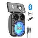 Caixa de Som Portátil Bluetooth Potente Radio Fm recarregável Kimiso