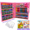 Kit Estojo Completo de Pintura Infantil 150 pçs
