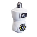 Câmera de Segurança Wi-Fi com Lente Dupla – 1080P, Detecção Humana e Rastreio Automático