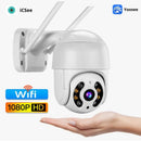 Câmera A8 Prova Dágua Full Hd Wifi Smart IP Infravermelho Zoom 4x APP: YOOSEE