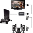Adaptador Conversor PS2 Áudio Vídeo AV Para Cabo HDMI Qualidade Alta Resolução Conexão TV Monitor Imagem Som Claro Estável Jogos