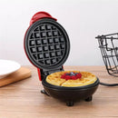 Máquina Para Fazer Waffle Pequena Portátil 110v 550w Mini Lanche Elétrica