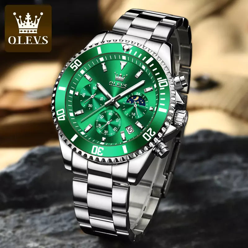 OLEVS-2870 RELÓGIO QUARTZ MASCULINO