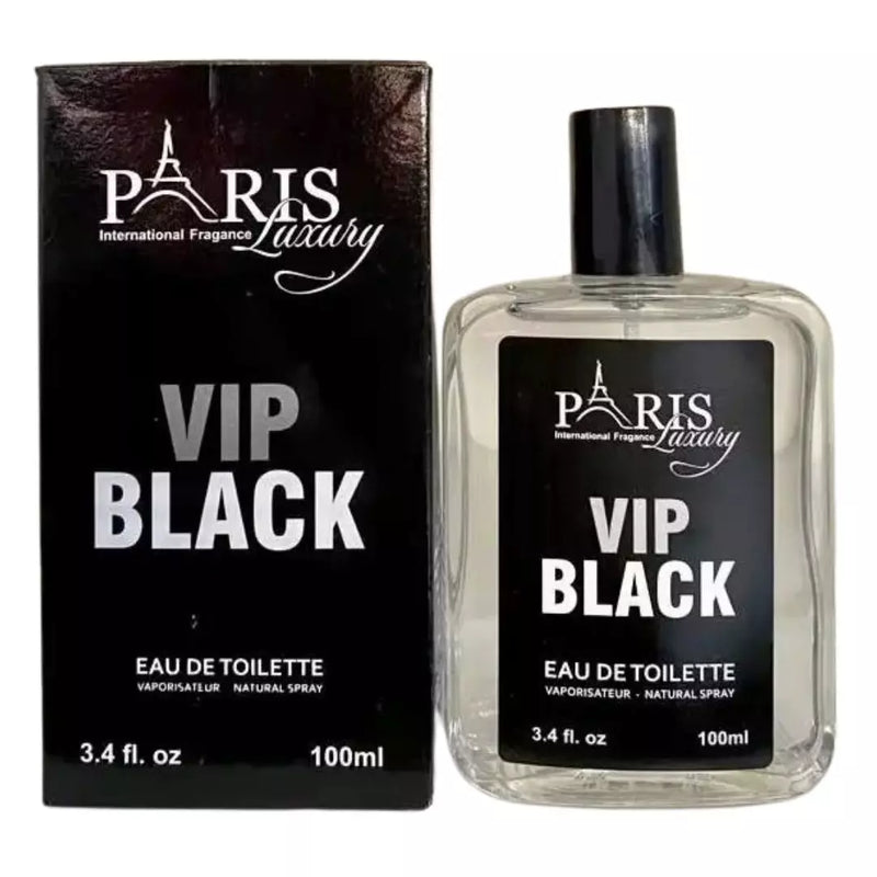 Perfume VIP Homem Preto 100ml Amadeirado – Paris Luxo