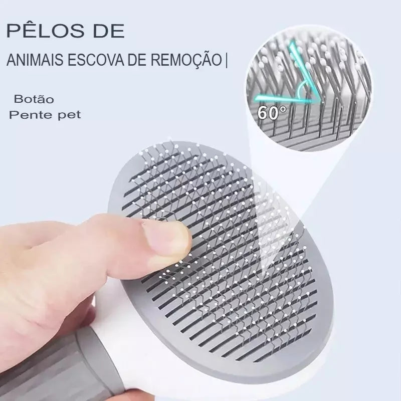 Escova Removedora de Pelos Pet Clean