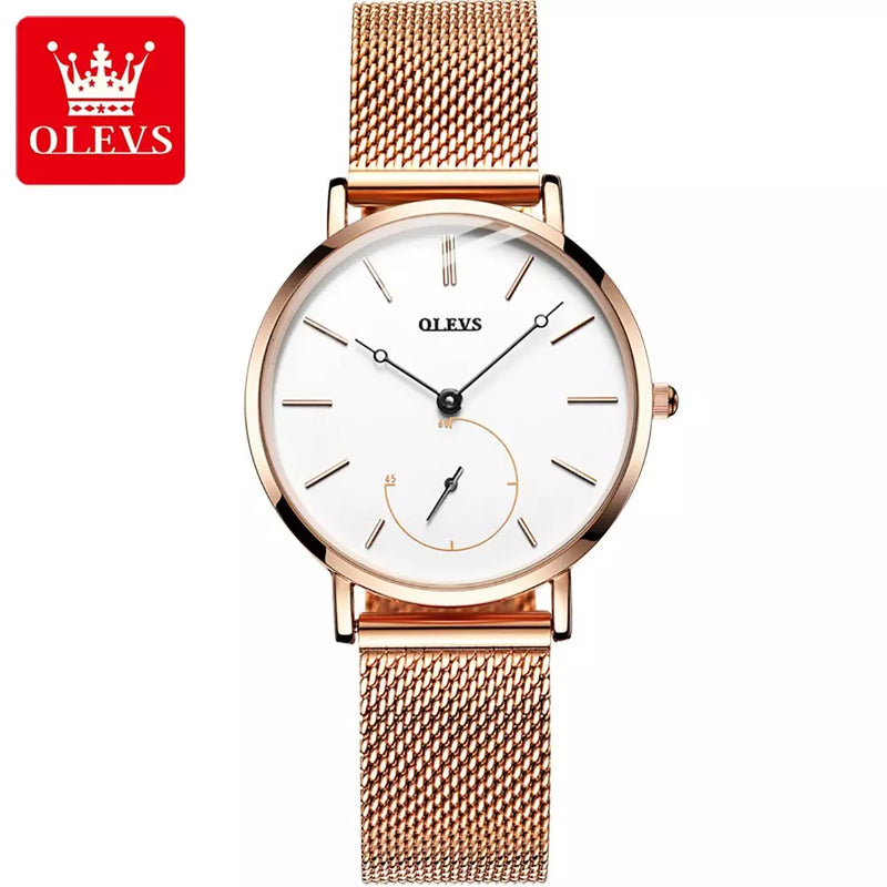 OLEVS- 5190 Relógio Minimalista Feminino Edição Limitada