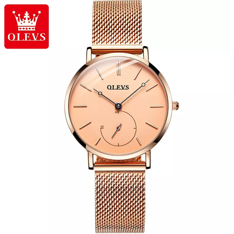 OLEVS- 5190 Relógio Minimalista Feminino Edição Limitada