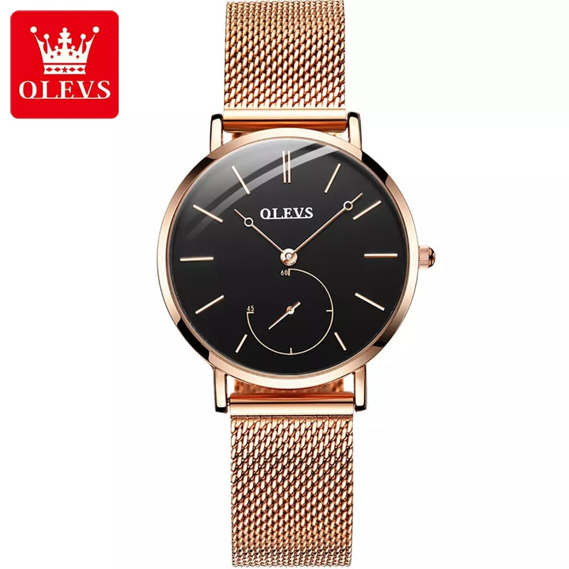 OLEVS- 5190 Relógio Minimalista Feminino Edição Limitada