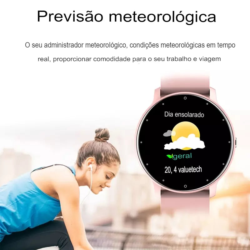 LIGE-Smart Sport Fitness Watch  IP67 Bluetooth Android IOS