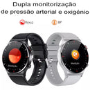 LIGE -SmartWatch para iOS, Android Bluetooth Relógio Inteligente Pulseira Esportiva NFC À Prova D 'Água