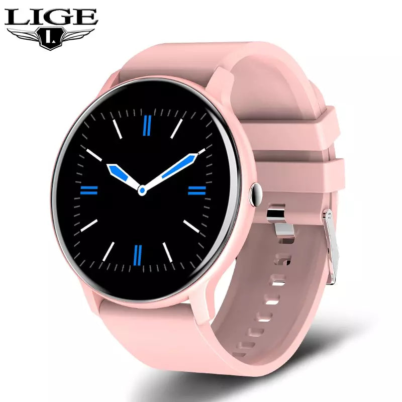 LIGE-Smart Sport Fitness Watch  IP67 Bluetooth Android IOS