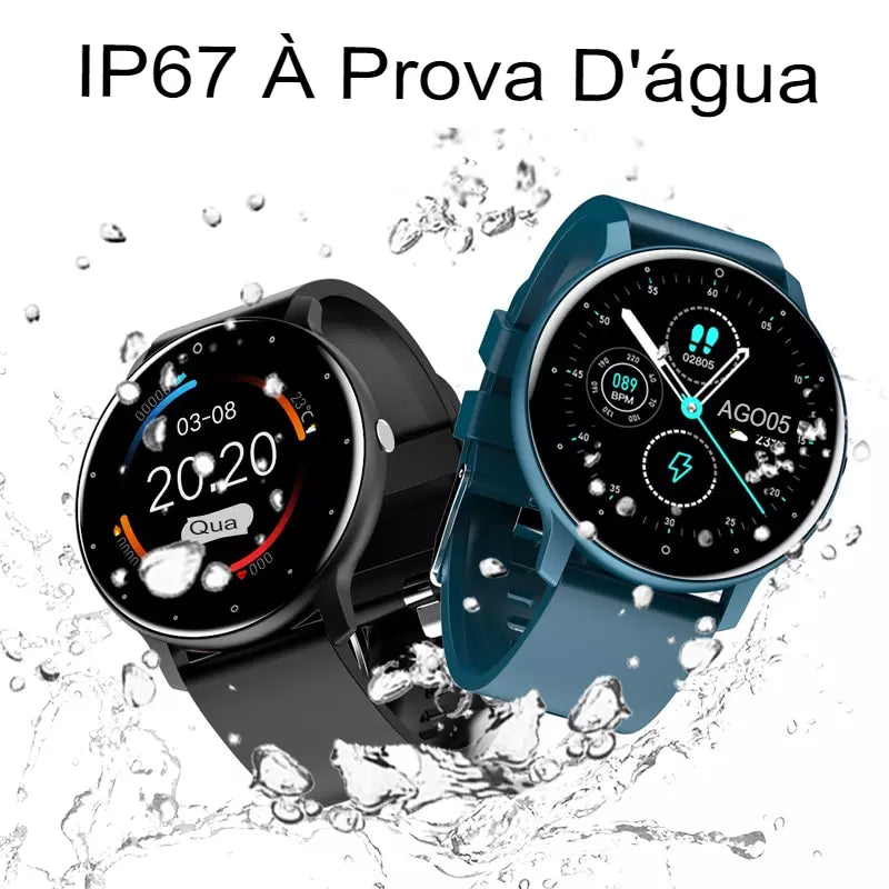 LIGE-Smart Sport Fitness Watch  IP67 Bluetooth Android IOS